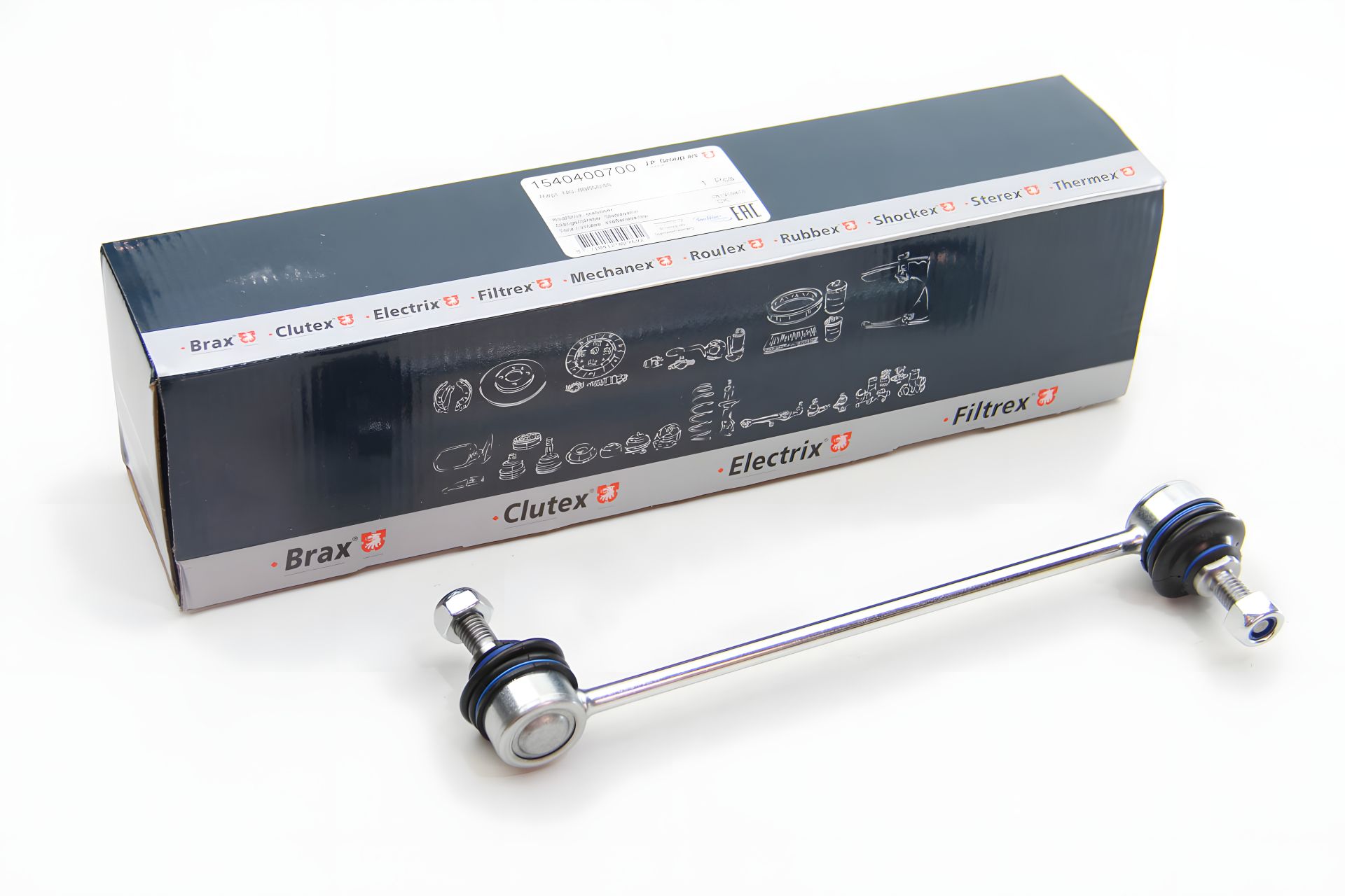 Передняя стабилизаторная тяга для Fiesta/Escort/Focus/Connect 89-08, JP Group (1540400700) Передняя стабилизаторная тяга для Fiesta/Escort/Focus/Connect 89-08, JP Group (1540400700)