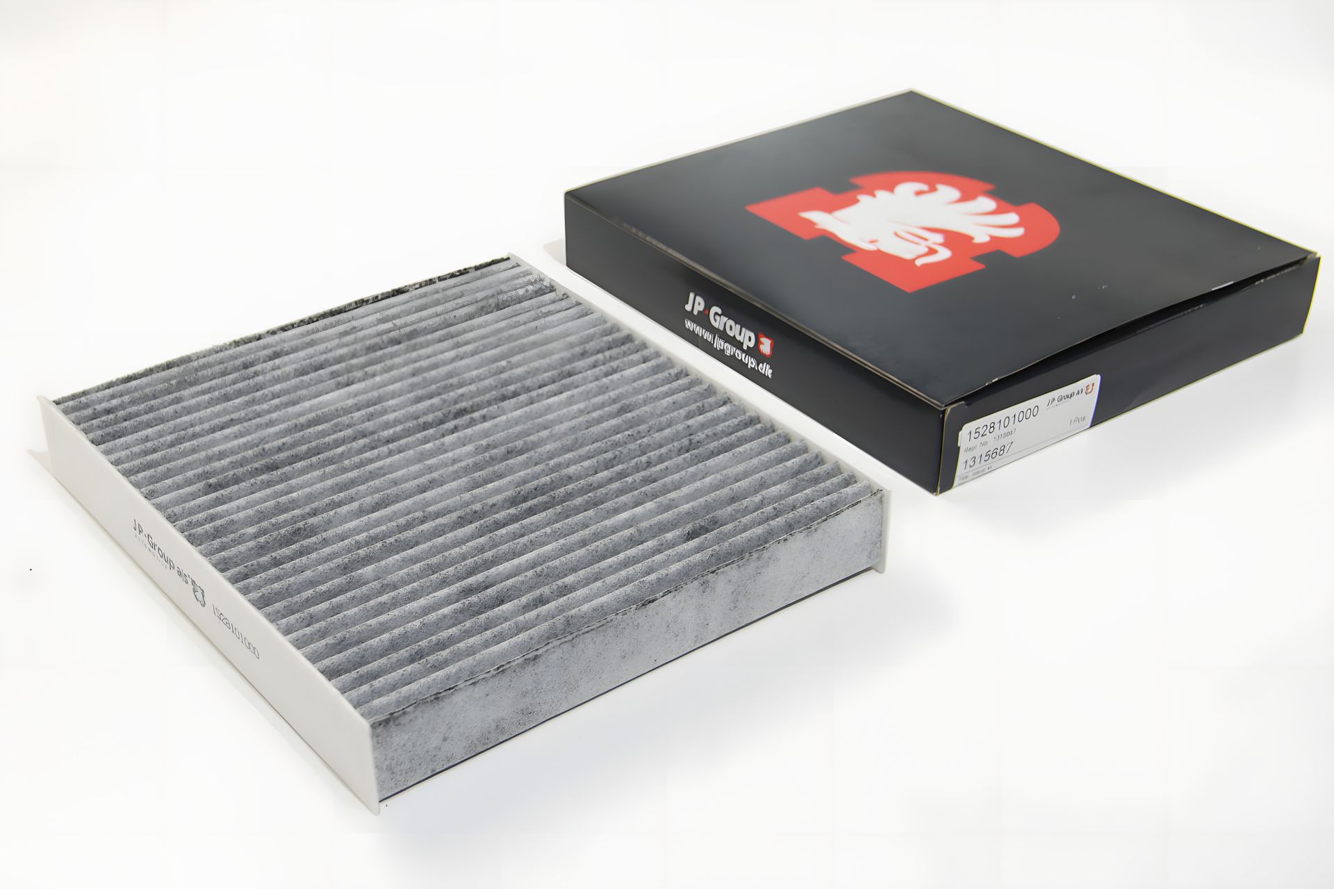 Салону фільтр Ford C-Max/Focus/Galaxy/Kuga/Mondeo/ S-Max 06- (вугільний), JP Group (1528101000) Салону фільтр Ford C-Max/Focus/Galaxy/Kuga/Mondeo/ S-Max 06- (вугільний), JP Group (1528101000)