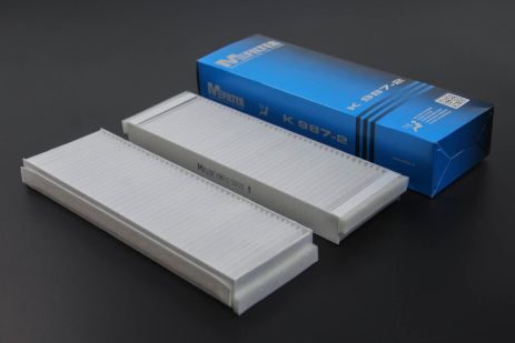 Фильтр салона Audi A6 (4B, C5) (1997 - 2005), MFILTER (K9872) Фильтр салона Audi A6 (4B, C5) (1997 - 2005), MFILTER (K9872)