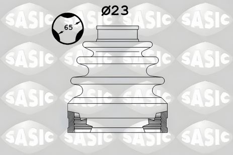 Оригинальный пыльник ШРУСа ALFA ROMEO, FIAT, RENAULT, TOYOTA (SASIC), Sasic (1904037)