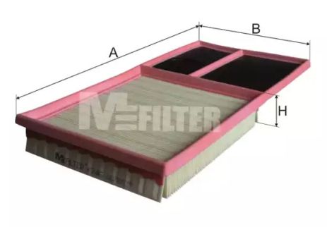 Фільтр повітряний SEAT IBIZA, VW POLO, SKODA ROOMSTER, M-FILTER (K746)