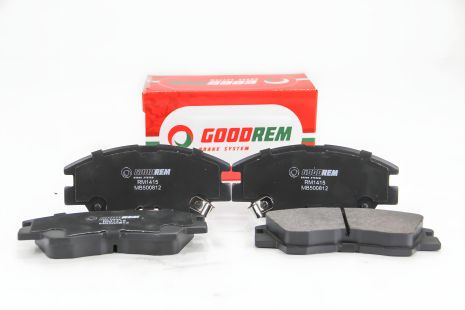 Передние тормозные колодки Galloper/L200/L300/Lancer/Pajero (1987-2013), GOODREM (RM1415) Передние тормозные колодки Galloper/L200/L300/Lancer/Pajero (1987-2013), GOODREM (RM1415)