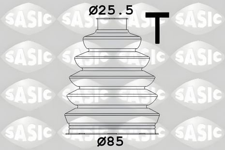 Пыльник ШРУСа ALFA, CHRYSLER, FIAT, KIA, MINI, RENAULT (SASIC), Sasic (1904029)