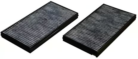 Угольный салонный фильтр BMW E60/E61 (2шт), DENCKERMANN (M110675K)