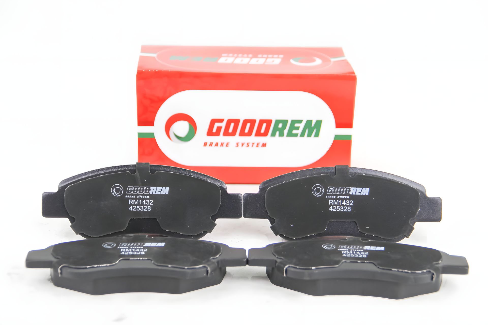 Передні гальмівні колодки Peugeot 107/Citroen C1 05- (Bosch), GOODREM (RM1432) Передні гальмівні колодки Peugeot 107/Citroen C1 05- (Bosch), GOODREM (RM1432)