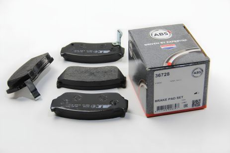 Передние тормозные колодки для Sunny/100NX 90-96, ABS, артикул 36728