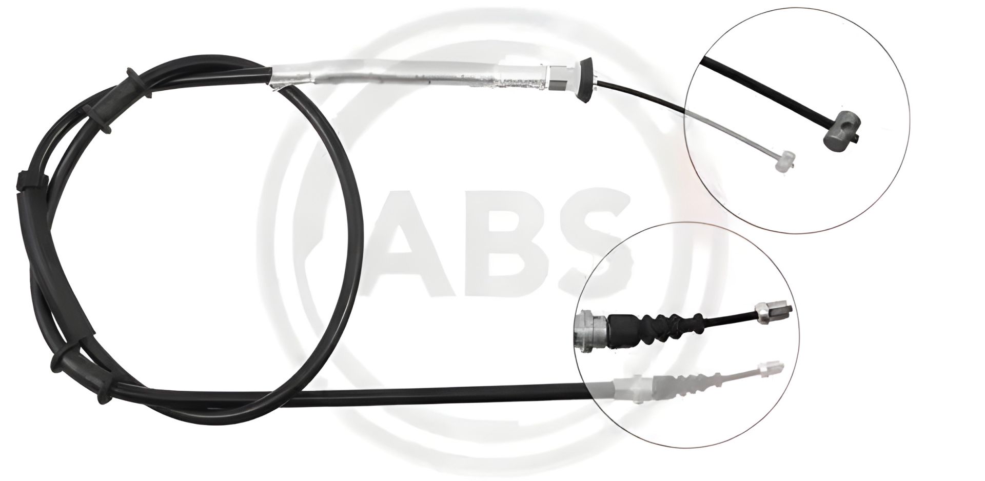 Трос заднього ручного гальма PUNTO GRANDE 08- Пр. (диск) (1673/1440), A.B.S. (K19758) Трос заднього ручного гальма PUNTO GRANDE 08- Пр. (диск) (1673/1440), A.B.S. (K19758)