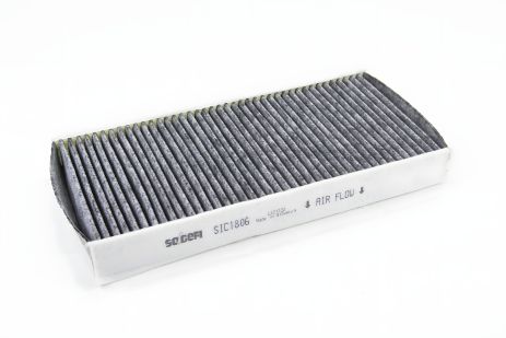 Салону фільтр Citr C5/C6/Peug 407 04- (вугільний), PURFLUX (AHC213)