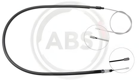 Задний трос ручного тормоза 20706- Л=Пр. (диск) (1905/1113), ABS (K13176) Задний трос ручного тормоза 20706- Л=Пр. (диск) (1905/1113), ABS (K13176)