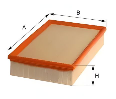 Фильтр воздушный для Touareg/Cayenne 03-, Audi Q7 06-, POLO, M-FILTER (K194)