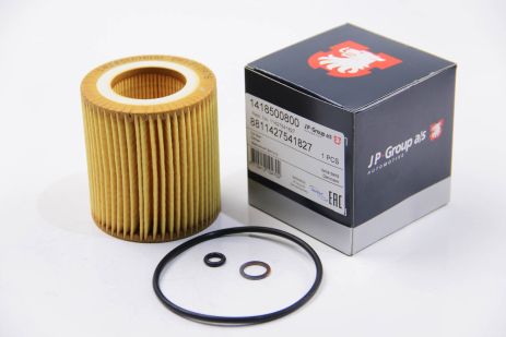 Фильтр масляный BMW 3/5/6/7/X3/X5/X6 1.6-3.0 04.06-, JP Group (1418500800) Фильтр масляный BMW 3/5/6/7/X3/X5/X6 1.6-3.0 04.06-, JP Group (1418500800)