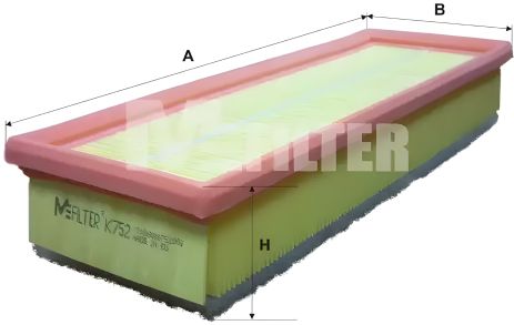 Повітряний фільтр SUZUKI LIANA, PEUGEOT PARTNER, CITROËN BERLINGO, M-FILTER (K752)