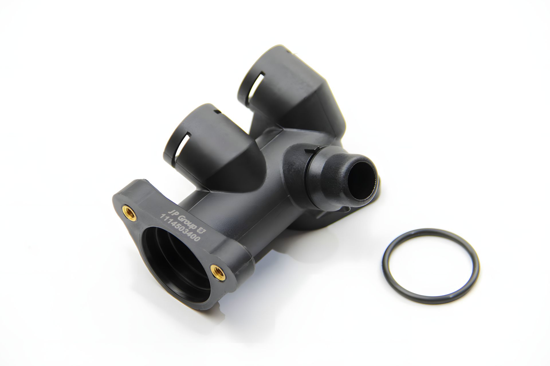 Фланець охолоджувальної рідини для Passat b5, Audi A4, A6 1.8t 96>00, JP Group (1114503400) Фланець охолоджувальної рідини для Passat b5, Audi A4, A6 1.8t 96>00, JP Group (1114503400)