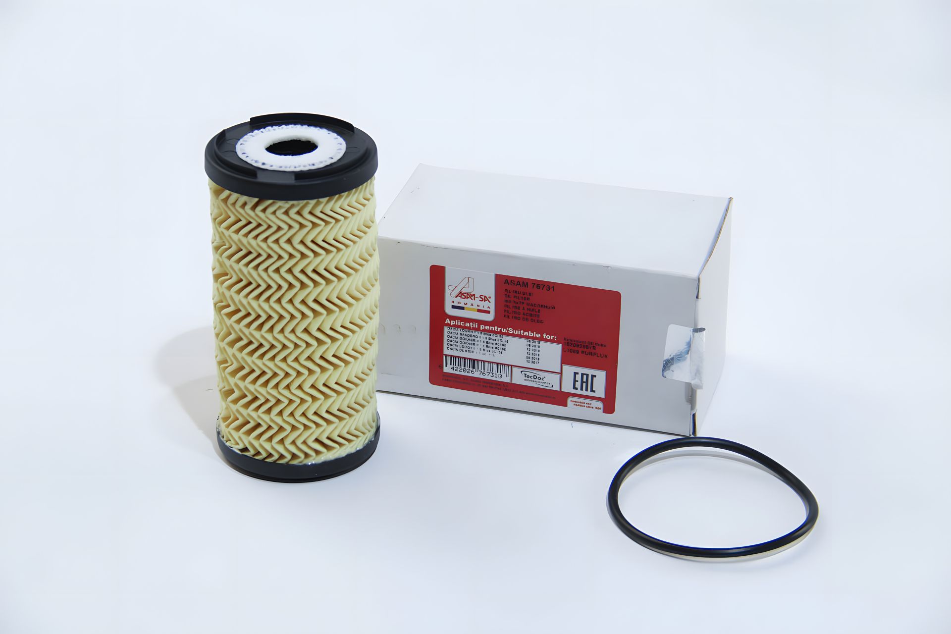 Масляний фільтр Megane IV/Logan/Dokker 1.5D 18-, ASAM (76731) Масляний фільтр Megane IV/Logan/Dokker 1.5D 18-, ASAM (76731)
