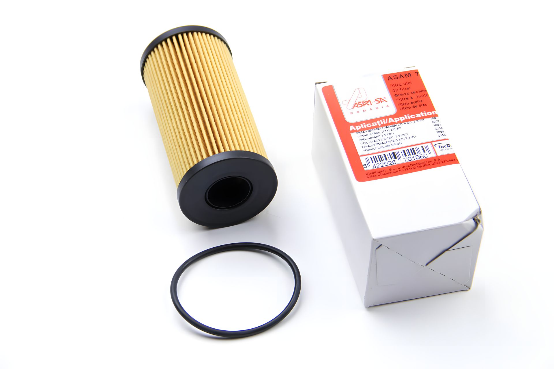Масляный фильтр Trafic/Vivaro 2.0dCi 06-, ASAM (70106) Масляный фильтр Trafic/Vivaro 2.0dCi 06-, ASAM (70106)