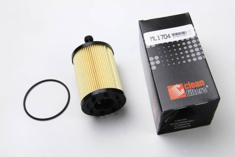 Фiльтр оливи 1.9TDI/2.0SDI T5 03-/Caddy/Golf 04-/Passat/Jetta 05-, CLEAN FILTERS (ML1704)