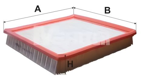 Повітряний фільтр BMW 3 (E36) 1.6/1.8i, Mfilter (K456)