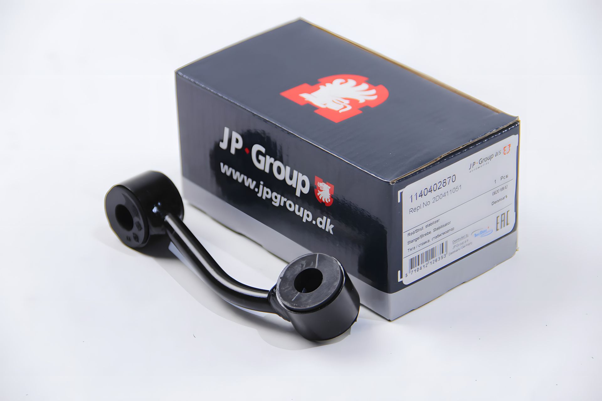 Передня стабілізаторна тяга для Sprinter/LT 95- L, JP Group (1140402870) Передня стабілізаторна тяга для Sprinter/LT 95- L, JP Group (1140402870)