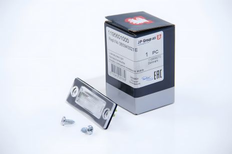 Номера освітлення ліхтар CADDY III /T5 (2 двері), JP Group (1195601000)