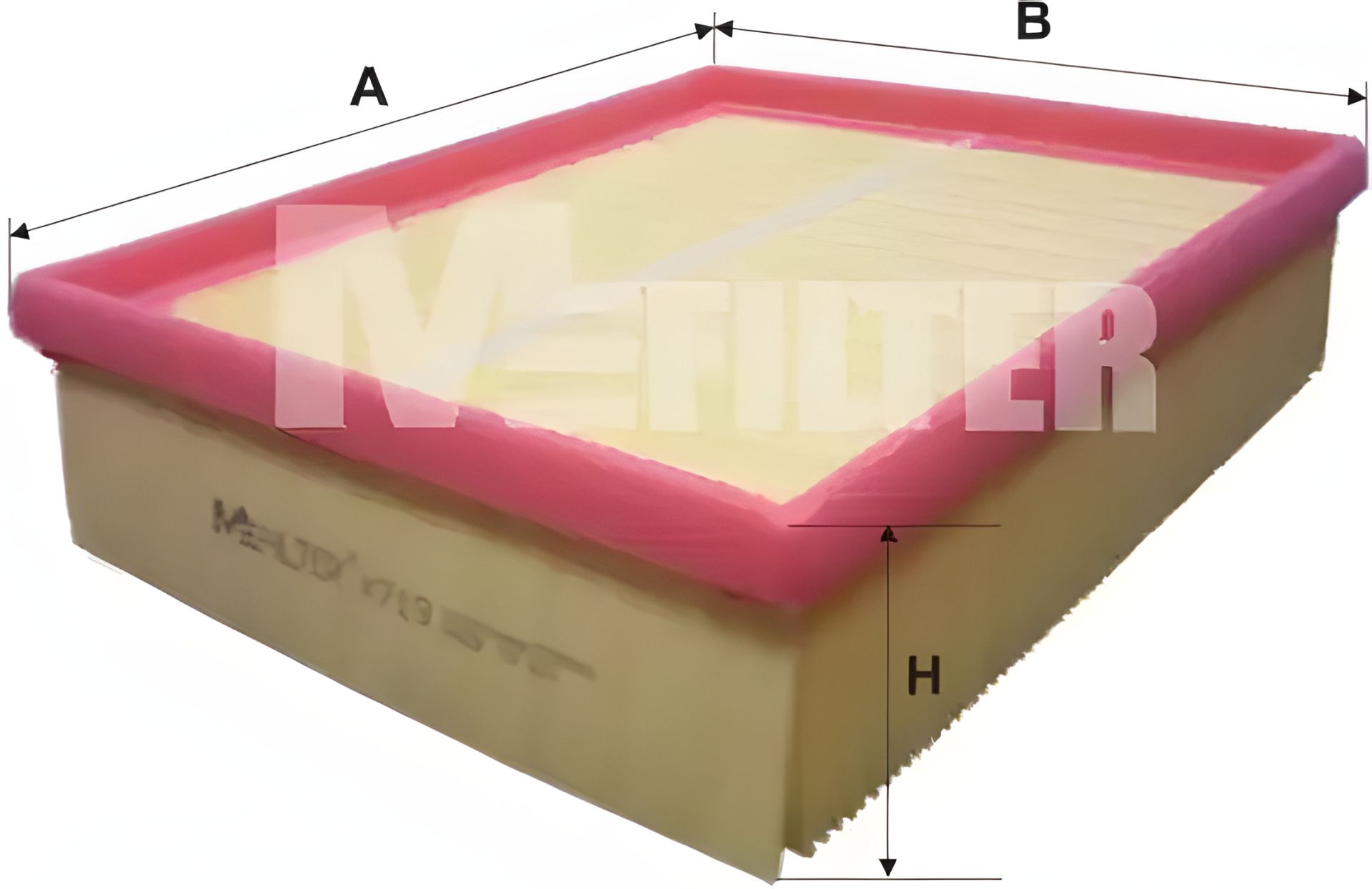 Laguna, Safrane, Espace 2.2 TD 96- Повітряний фільтр M-Filter (K719) Laguna, Safrane, Espace 2.2 TD 96- Повітряний фільтр M-Filter (K719)