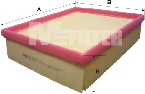 Laguna, Safrane, Espace 2.2 TD 96- Повітряний фільтр M-Filter (K719) Laguna, Safrane, Espace 2.2 TD 96- Повітряний фільтр M-Filter (K719)