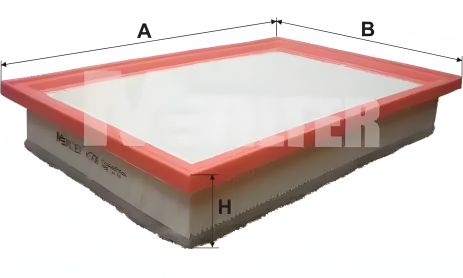 Повітряний фільтр SEAT ALHAMBRA, FORD GALAXY, VW SHARAN, M-FILTER (K706) Повітряний фільтр SEAT ALHAMBRA, FORD GALAXY, VW SHARAN, M-FILTER (K706)