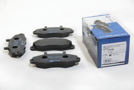 Передні гальмівні колодки Transit T12 91-00, HELLA PAGID (8DB355006391)