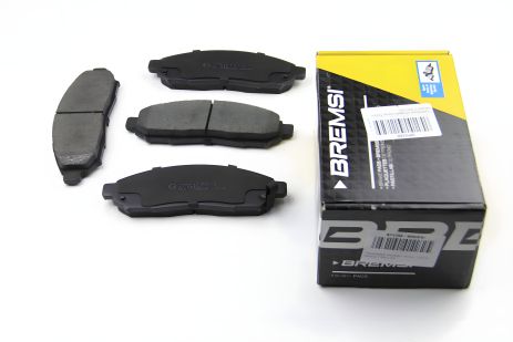Передні гальмівні колодки Nissan Navara 2,5dCi 05-, Bremsi (BP3256)