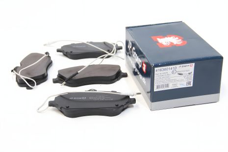 JP Group Тормозные колодки передние Peugeot 407/607 04- (162,3x79,1x18,4) (4163601410)