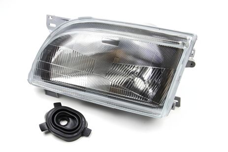 Transit фара 91-00 L мех. (скляний розсіювач.), BASBUG (BSG30800002)