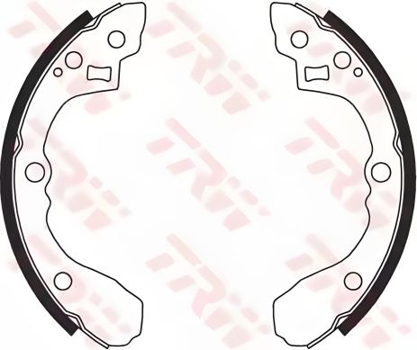 Барабанные тормозные колодки KIA Mentor/Mentor II/Sephia/Sephia II/Shuma/Shuma II/Spectra, TRW (GS8692)