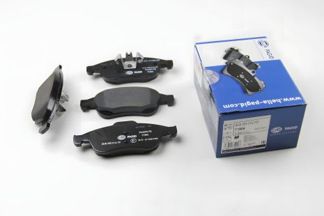 Передні гальмівні колодки Kaptur 2.0 2013, Duster 2011, HELLA PAGID (8DB355014791)