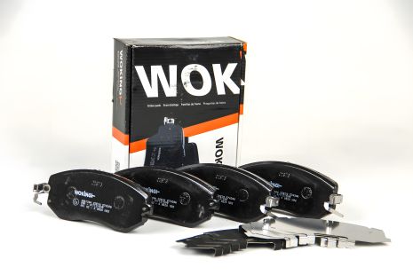 Передні гальмівні колодки Subaru Impreza 02- /Forester 02- (akebono), WOKING P851304 Передні гальмівні колодки Subaru Impreza 02- /Forester 02- (akebono), WOKING P851304