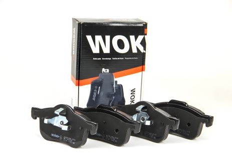 Передние тормозные колодки для Volvo S60/S80/V70/XC70 95-10 (ATE), WOKING (P613300)