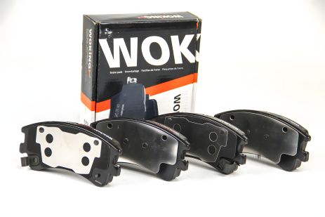 Тормозные передние колодки Mazda 6 02-, WOKING (P870302)