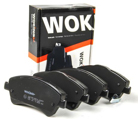 Передние тормозные колодки для Toyota Auris 07-12 (bosch) (150,8x62,5x19,5), WOKING (P1241302)