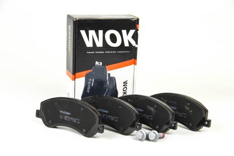 Передні гальмівні колодки для Transit (V347) 06- (RWD), WOKING (P1350300)