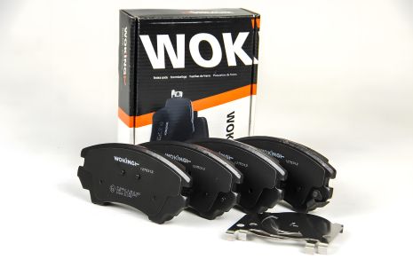 Передні гальмівні колодки Opel Astra J 09-/Insignia 08- (Mando), WOKING (P1275312)