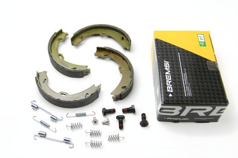 Ручного тормоза колодки W220 98-05/C215 99-06, Bremsi (GF03111)