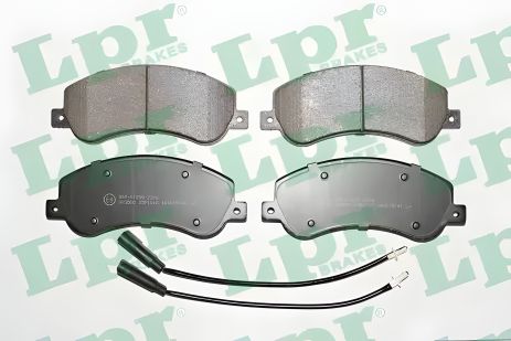 Комплект тормозных колодок для Ford Transit, LPR (05P1260)