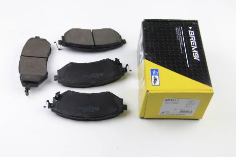 Передні гальма Subaru Legacy IV/Outback 03- (Akebono), Bremsi (BP3211)