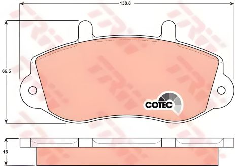 Тормозные колодки для OPEL - RENAULT - VAUXHALL Movano/Master T28/Master T33/Master T35/Master Тормозные колодки для OPEL - RENAULT - VAUXHALL Movano/Master T28/Master T33/Master T35/Master