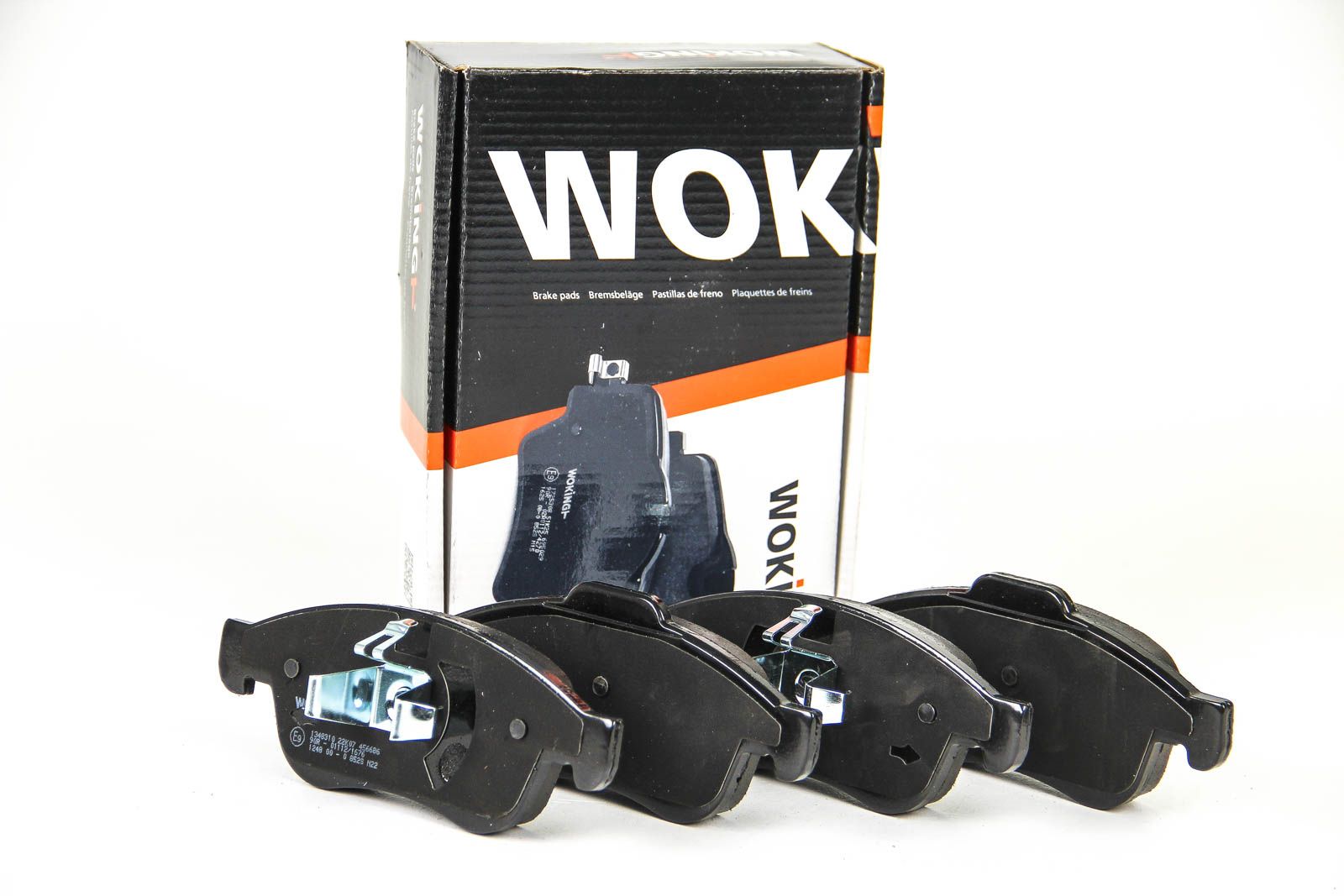 Передні гальмівні колодки Megane 09-/Duster 10-/Dokker 13-, WOKING (P1348310) Передні гальмівні колодки Megane 09-/Duster 10-/Dokker 13-, WOKING (P1348310)