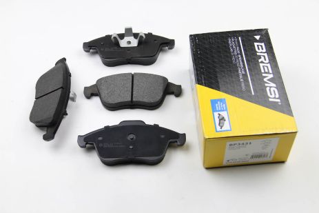 Передні гальмівні колодки Laguna III 07-/Grand Scenic 09- (ATE) (155,3x63x18), Bremsi (BP3431)