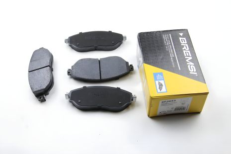 Передні гальмівні колодки Trafic/Vivaro 14-, Bremsi (BP3653) Передні гальмівні колодки Trafic/Vivaro 14-, Bremsi (BP3653)