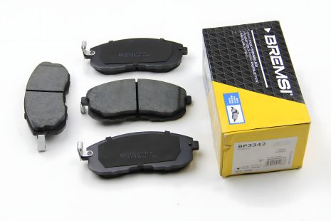 Передні гальмівні колодки для Suzuki SX4 06-/Nissan Tiida 07-12 (Hitachi), Bremsi (BP3342)