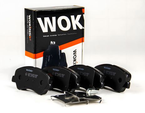 Передні гальмівні колодки Santa Fe II/Carens IV/Sorento II/III 09- (Mando), WOKING (P1588302) Передні гальмівні колодки Santa Fe II/Carens IV/Sorento II/III 09- (Mando), WOKING (P1588302)