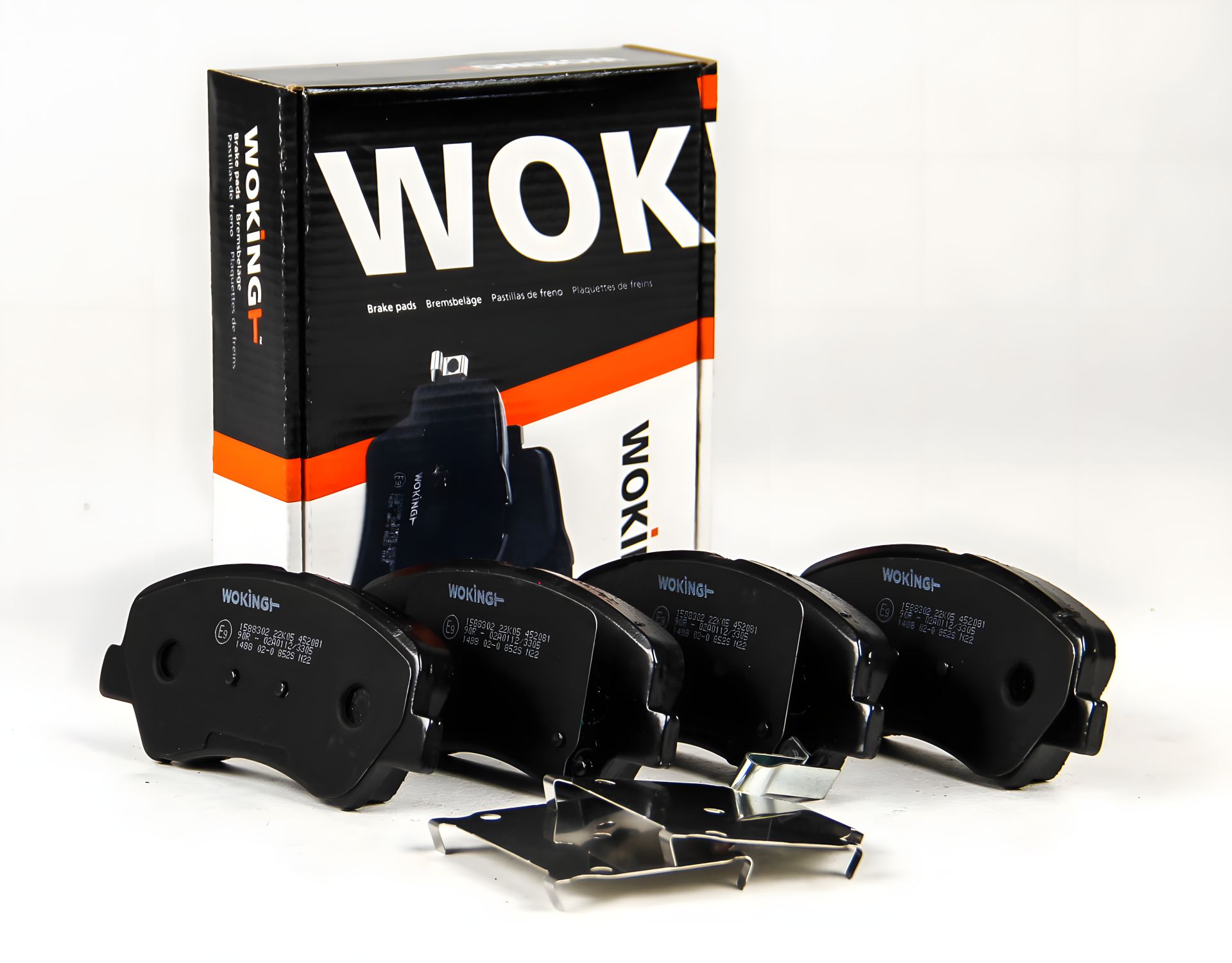 Передние тормозные колодки Santa Fe II/Carens IV/Sorento II/III 09- (Mando), WOKING (P1588302) Передние тормозные колодки Santa Fe II/Carens IV/Sorento II/III 09- (Mando), WOKING (P1588302)