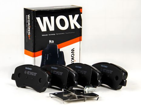 Передние тормозные колодки Santa Fe II/Carens IV/Sorento II/III 09- (Mando), WOKING (P1588302) Передние тормозные колодки Santa Fe II/Carens IV/Sorento II/III 09- (Mando), WOKING (P1588302)