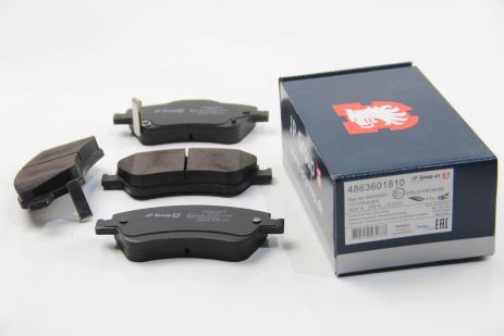 Гальмівні колодки передні Toyota Auris 07-12 (bosch), JP Group (4863601810)